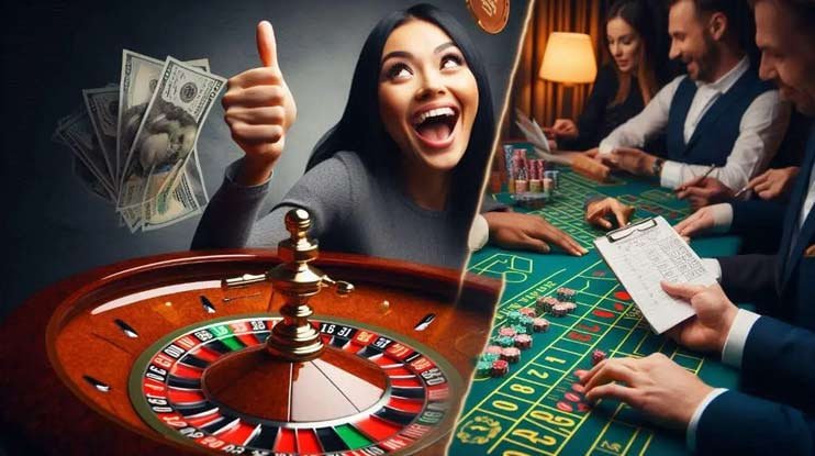 Live roulette wheel in action streamed to a Filipino player on 7spin casino